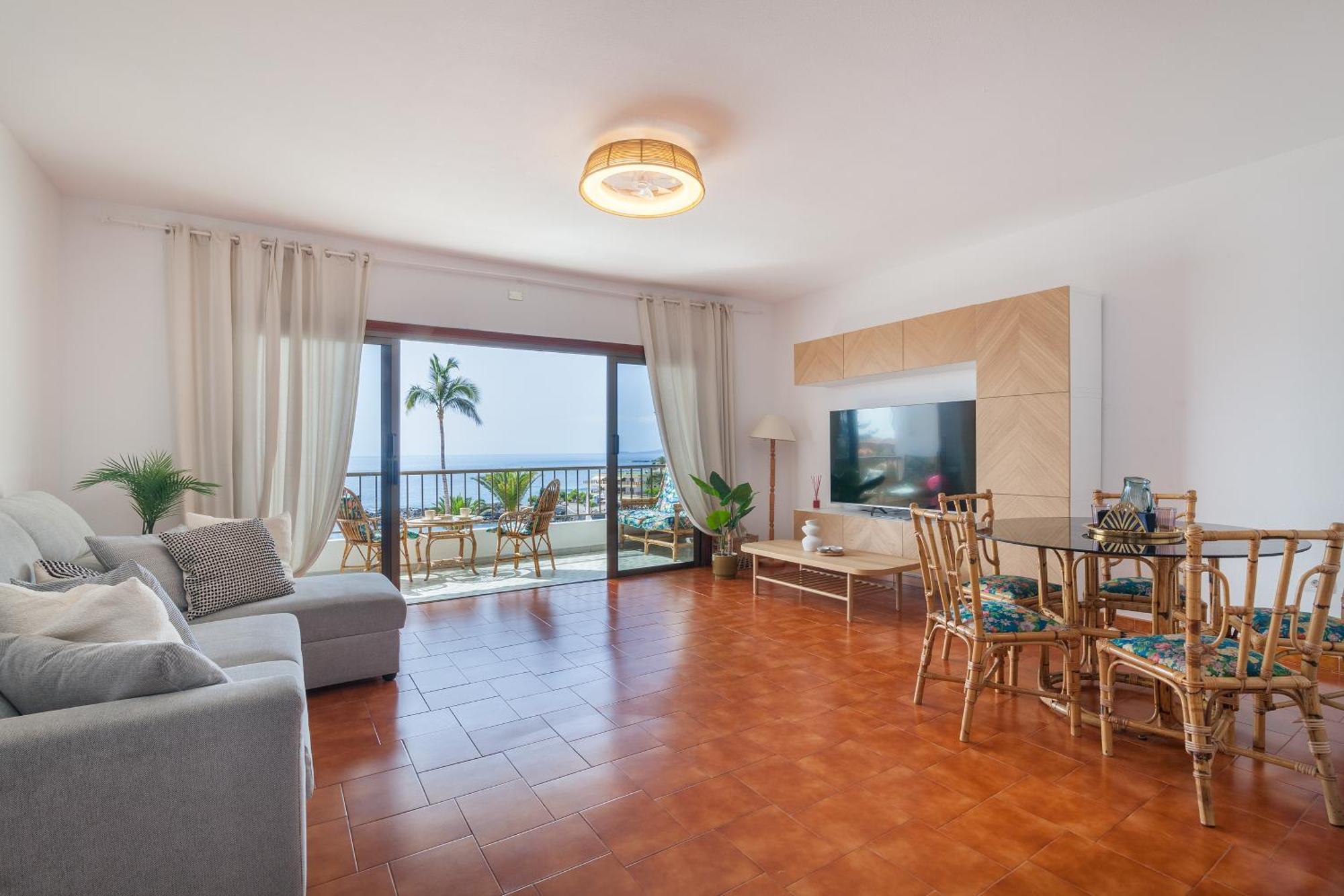 Casa De Franco - Ocean View, Terrace, Balcony, 50M From Playa La Arena, Fibre Net Apartment Puerto de Santiago  Exterior foto