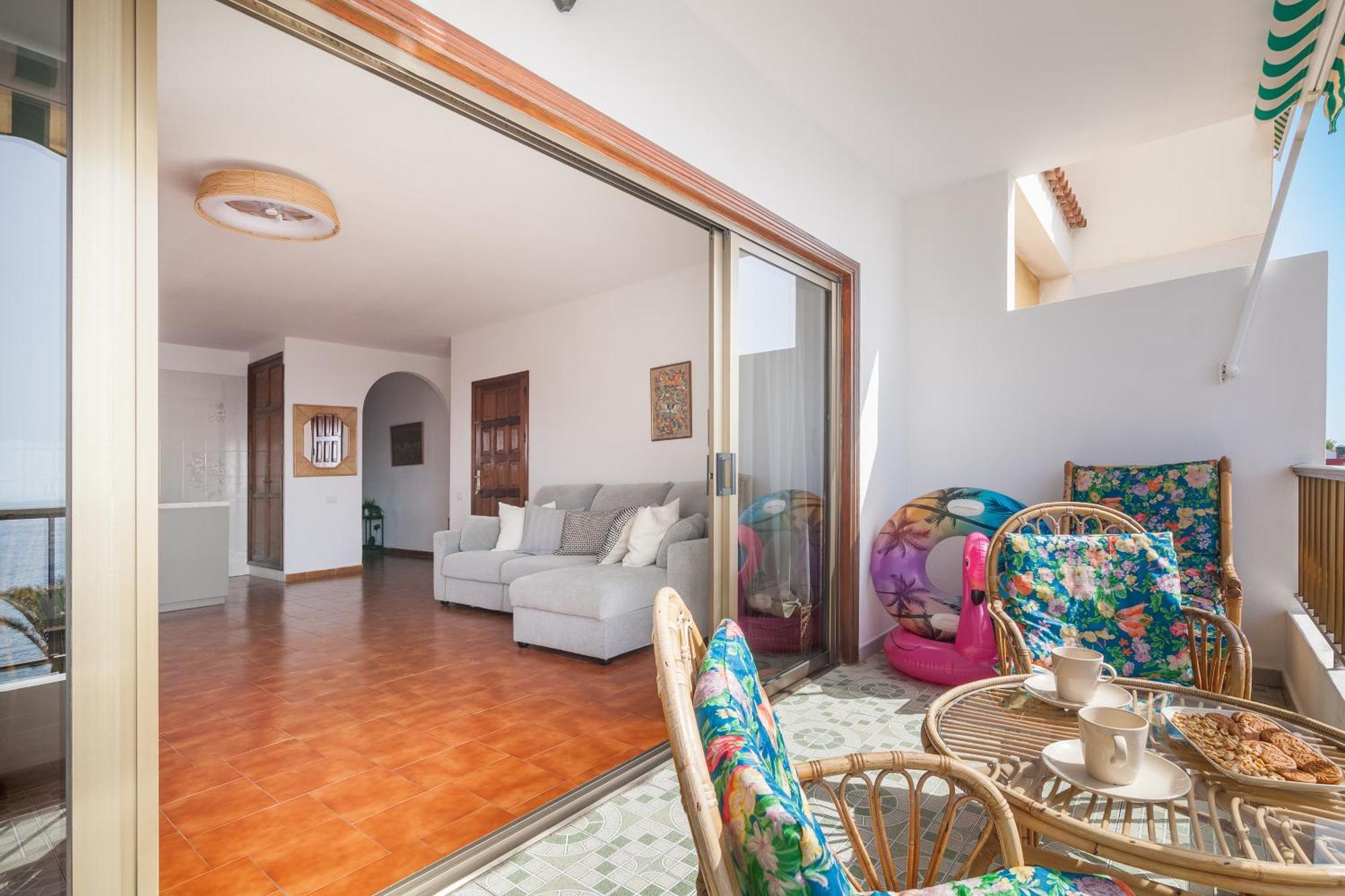Casa De Franco - Ocean View, Terrace, Balcony, 50M From Playa La Arena, Fibre Net Apartment Puerto de Santiago  Exterior foto